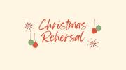 Social Media Video - Christmas Rehearsal 1